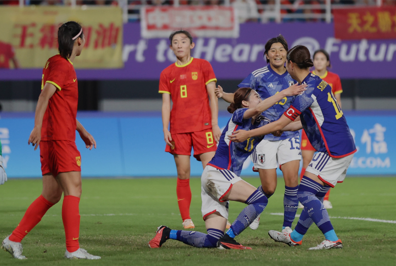 中国女足遭遇亚运半决赛惨败，日本队取得压倒性胜利